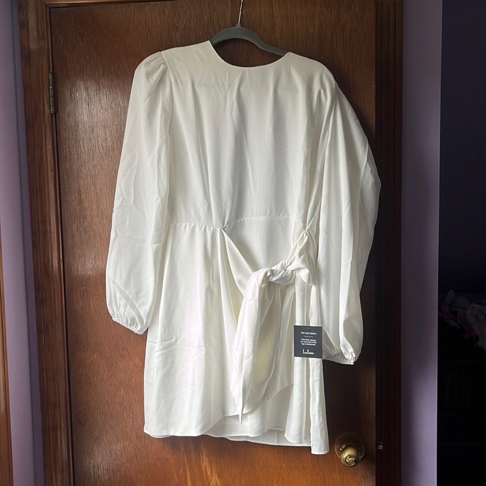 NET Lulus bridal shower dress. Says XL, fits like medium and is short